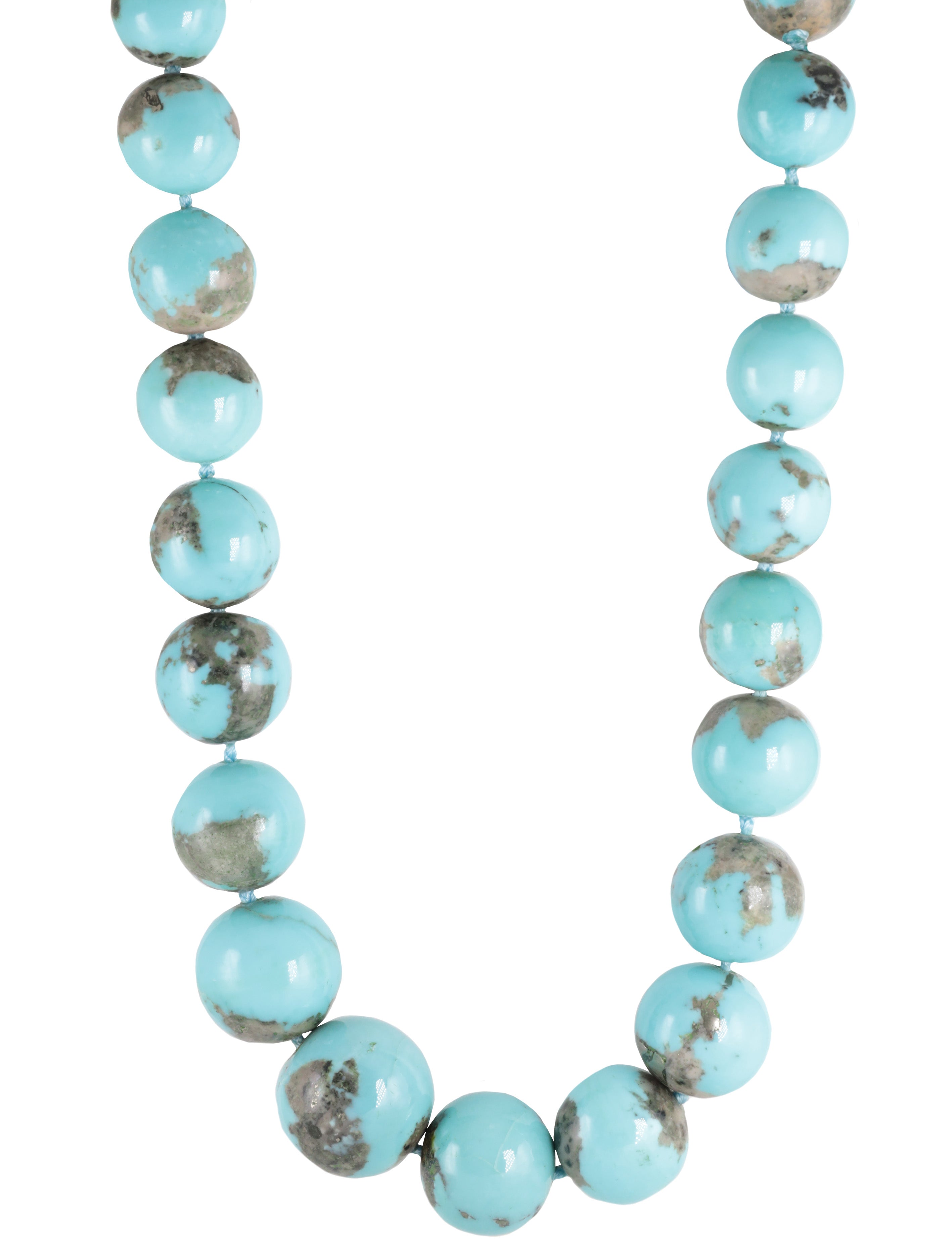 Arizona Turquoise Knotted Statement Necklace