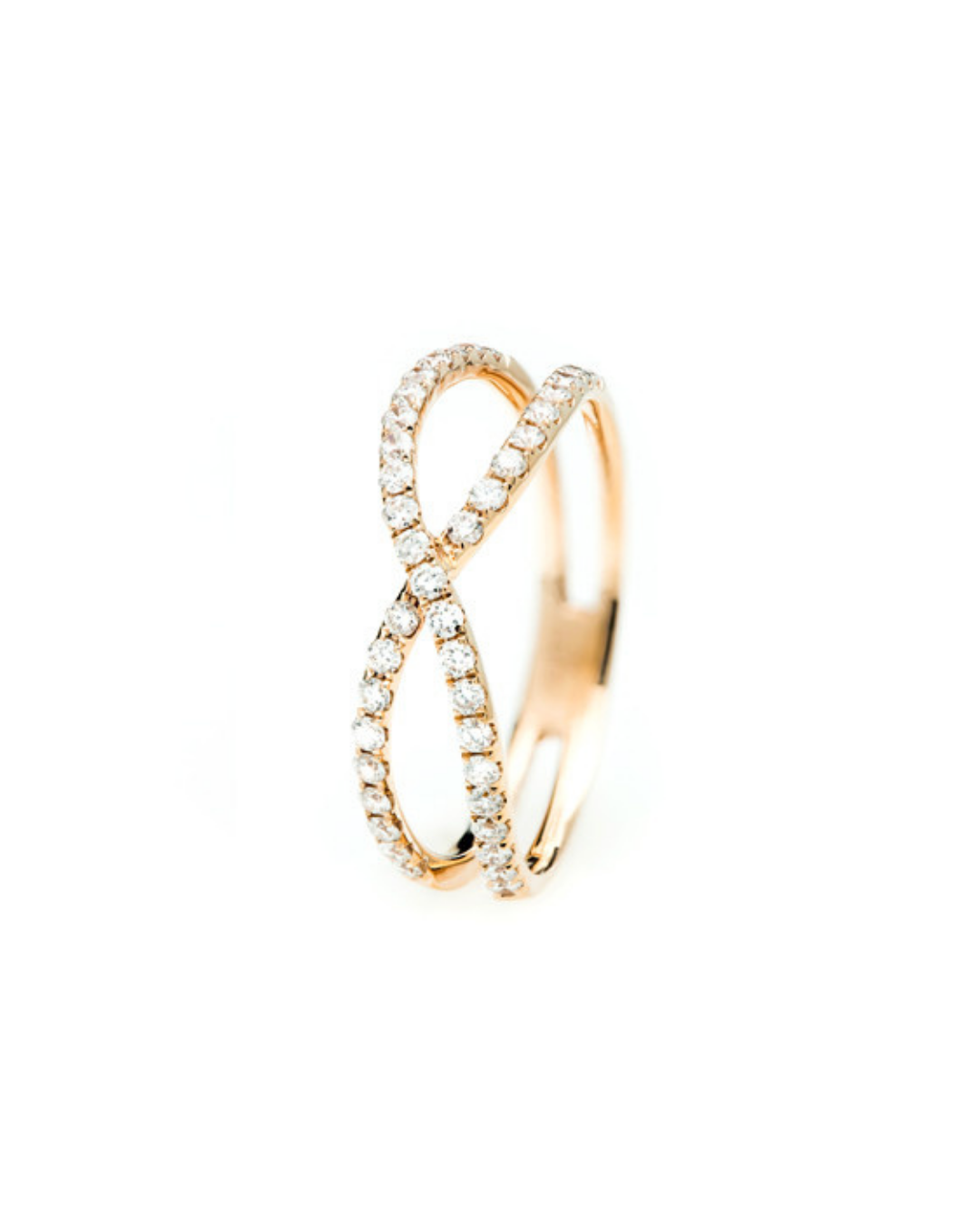 Rose Gold Eternity Ring