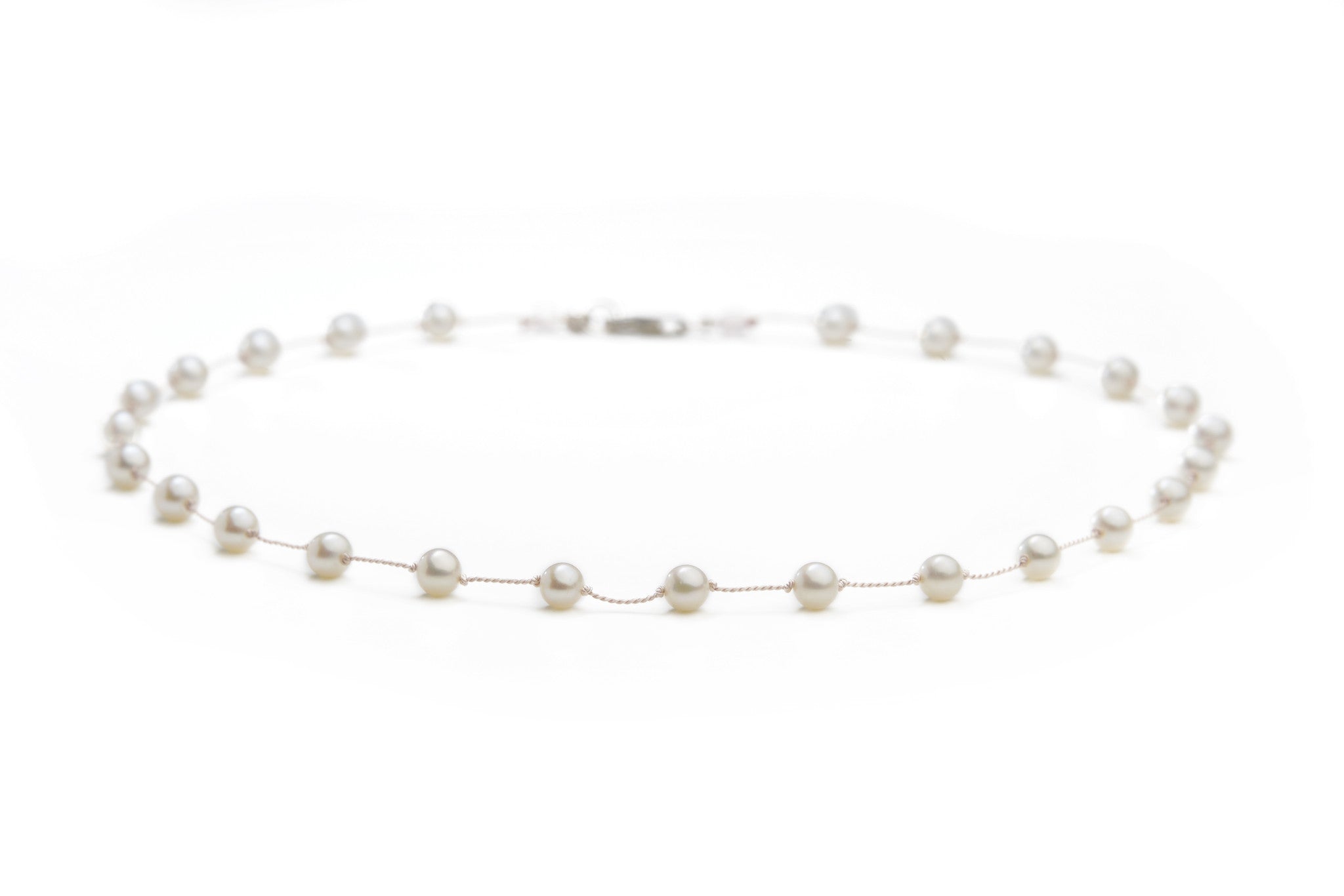 Freshwater Pearl and Rose Quartz Necklace