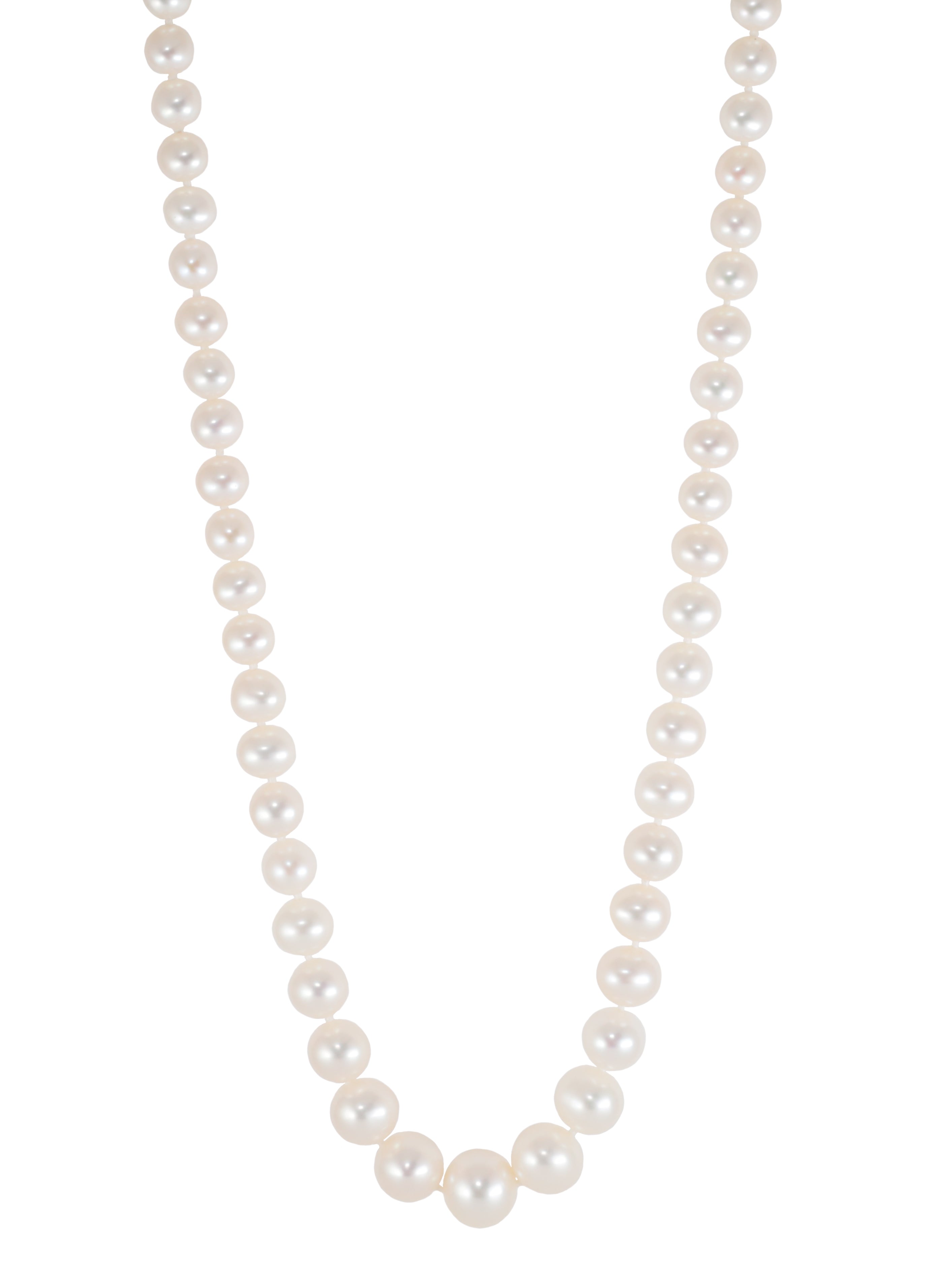 Graduated Freshwater Pearl Necklace