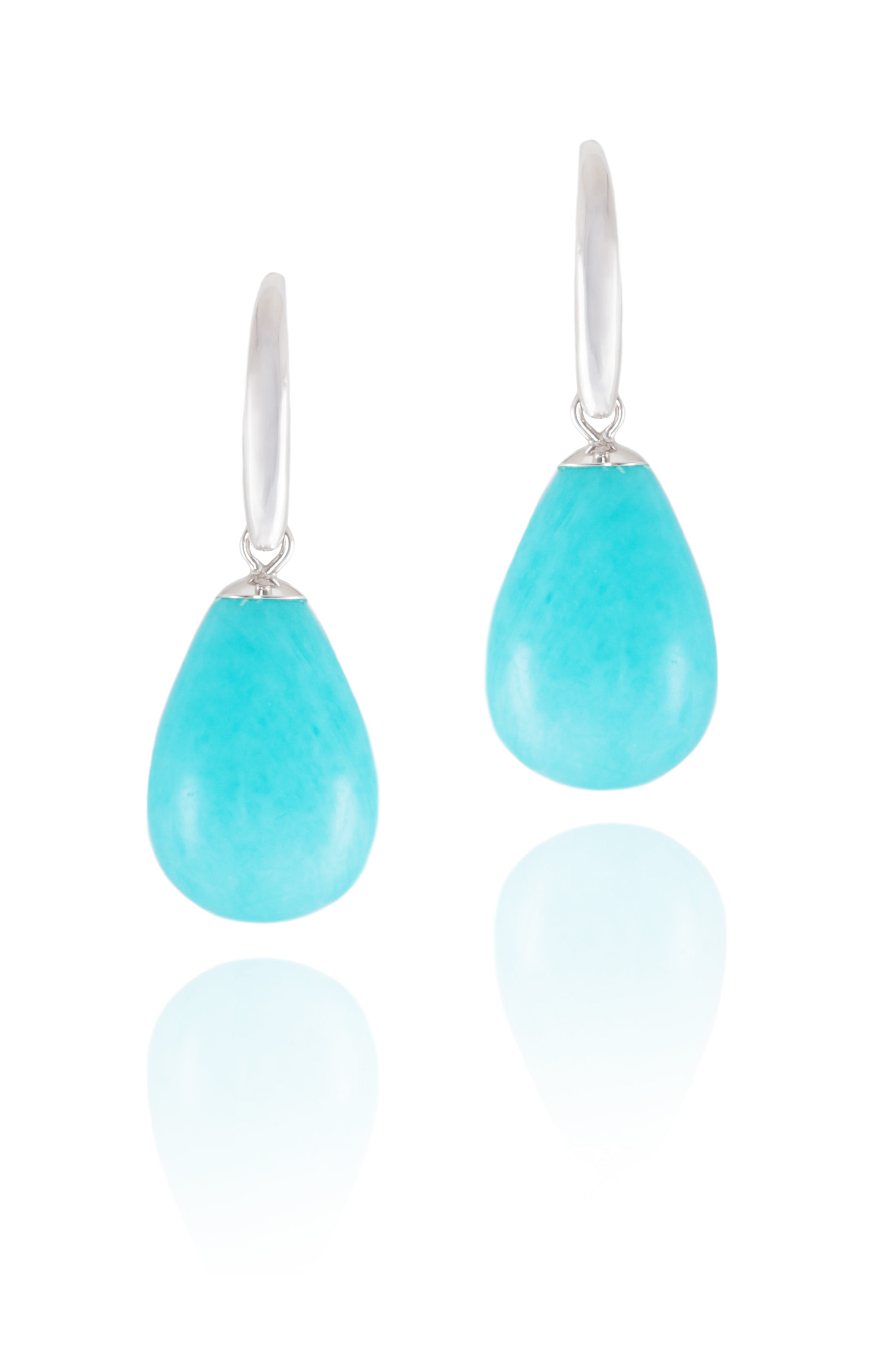 Amazonite in White Gold