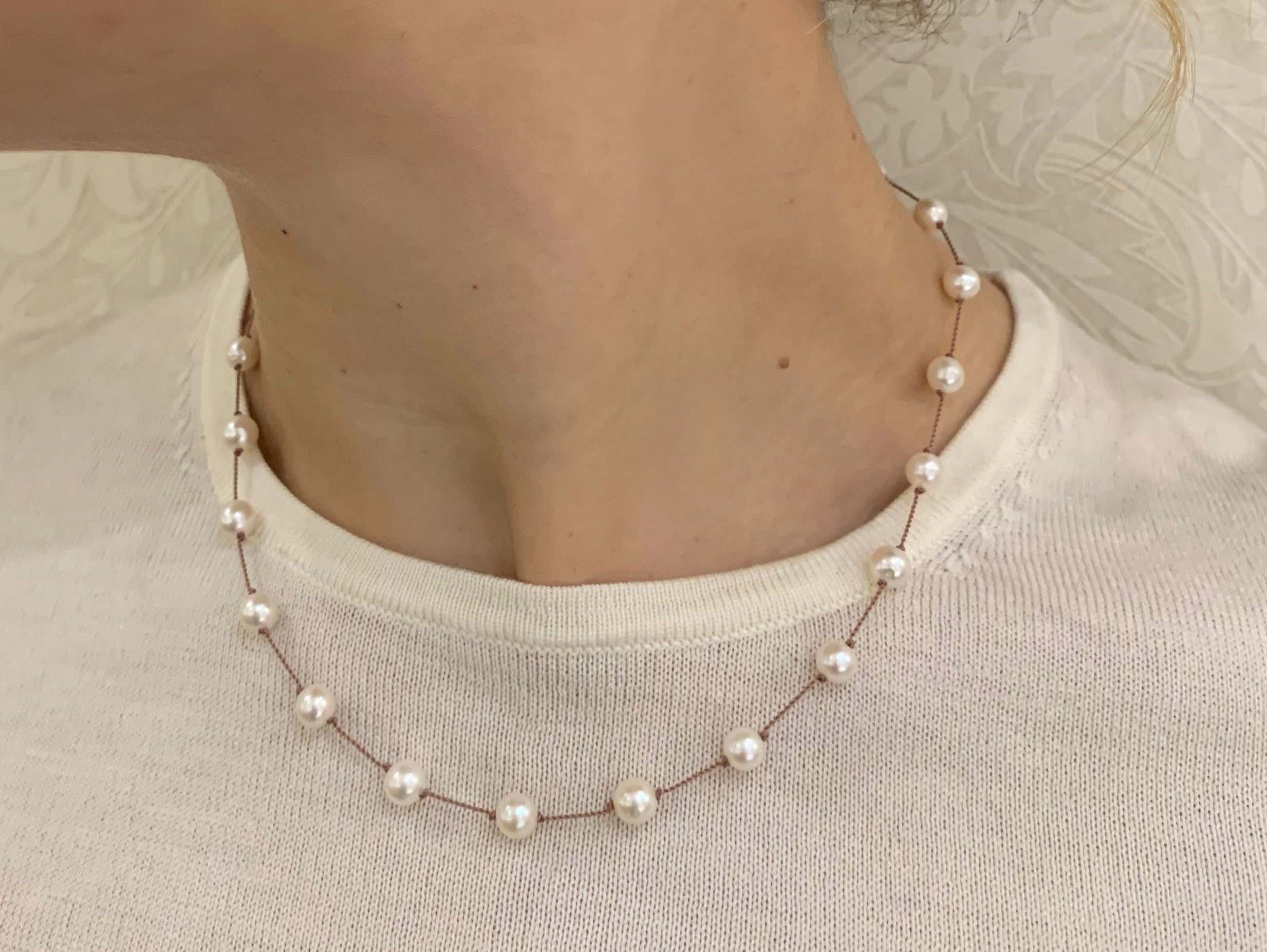 Freshwater Pearl and Rose Quartz Necklace