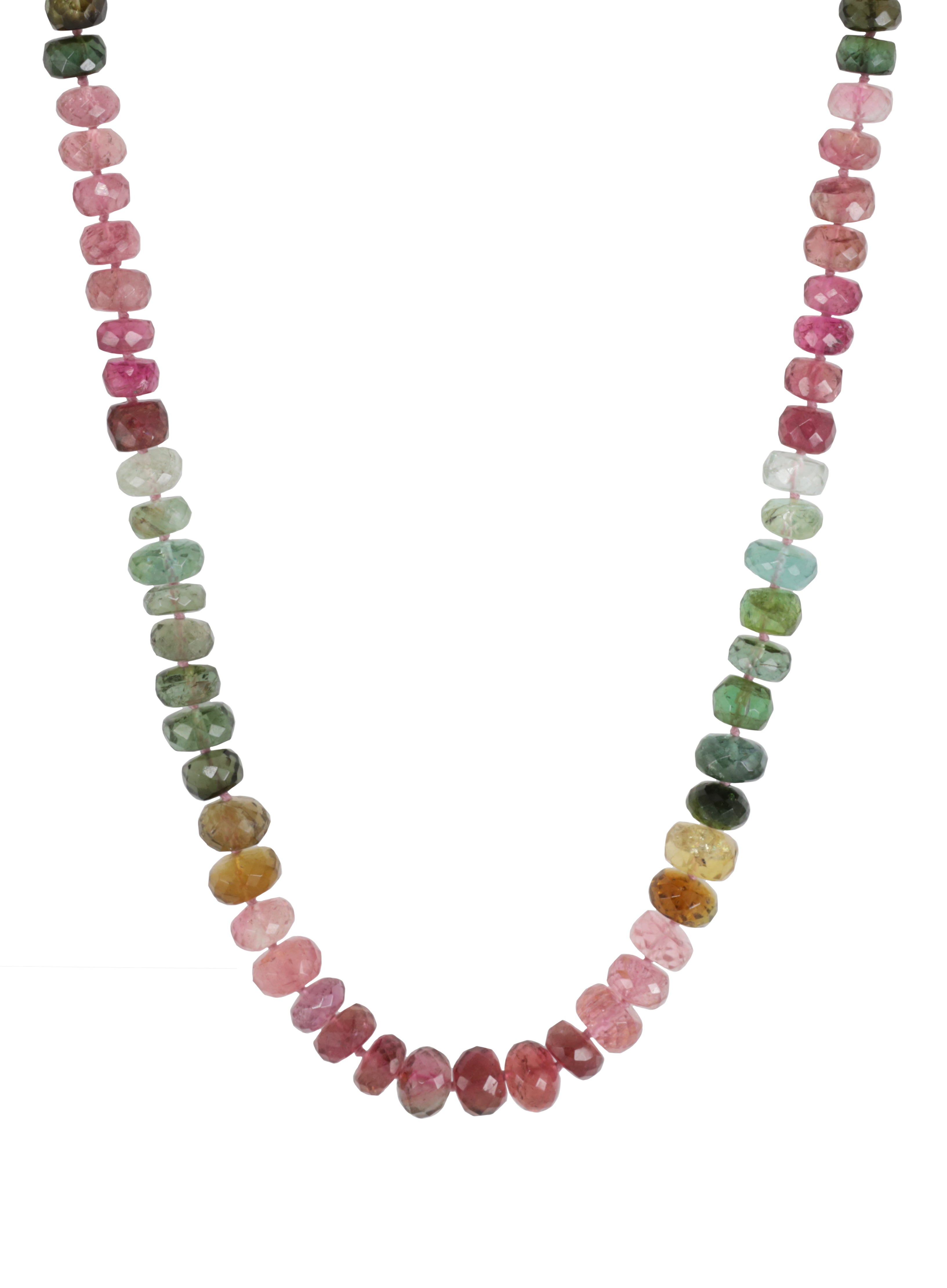 Multi Tourmaline necklace